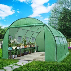 4x3m polytunnel Greenhouse